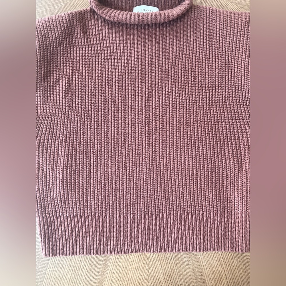 Luminary Boutique Structured Brown Turtleneck Sle… - image 4